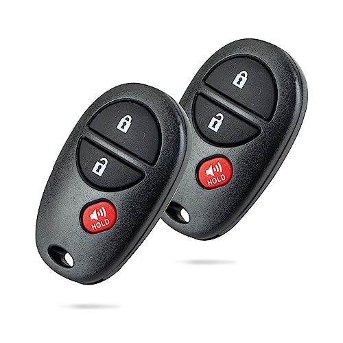 Extra-Partss Remote Car Key Fob Replacement for Toyota GQ43VT20T fits