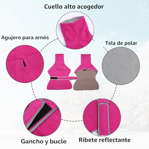 Jersey para perro con agujero de arnés y bandas ajustables 4