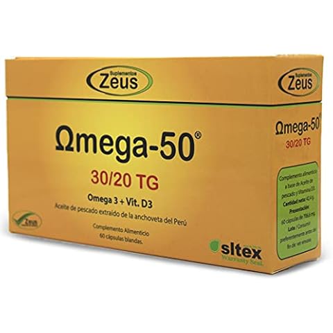 Suplementos Zeus OMEGA-50 Cápsulas Blandas Cover