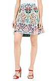 Schnittart: Trapez Desigual Damen FAL_Camelia Rock, Weiß (Blanco Lino), XL