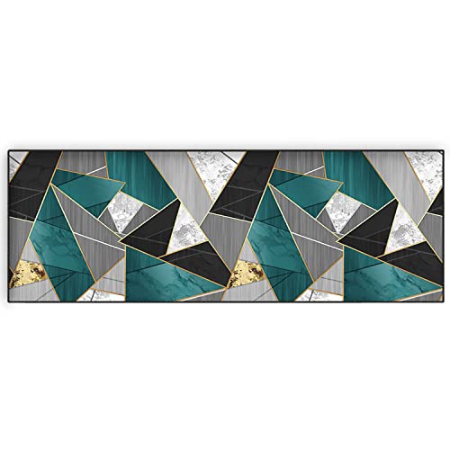 Sichtschutz Alfombra Entrada 110x420cm, Alfombras Online Baratas, Lavable Antideslizante para Cocina, Comedor, Lavadero