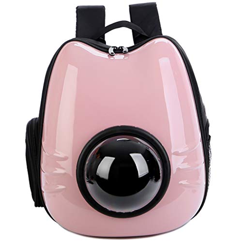 Haustier Rucksack Pet Raum Bag Cat Rucksack Teddy heraus Katze Käfig Hundetasche Katze Containerbau Katzen-Tasche Box Supplies (Color : Pink) Cover