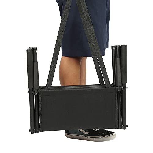 OHMG Faltbare Hunderampe, verstellbare Rampe, zusammenklappbare Hundetreppe, für große und kleine Hunde, Stufen für Haustiere, Auto-Rampe, 75 kg, aufladbar, für alle Fahrzeuge