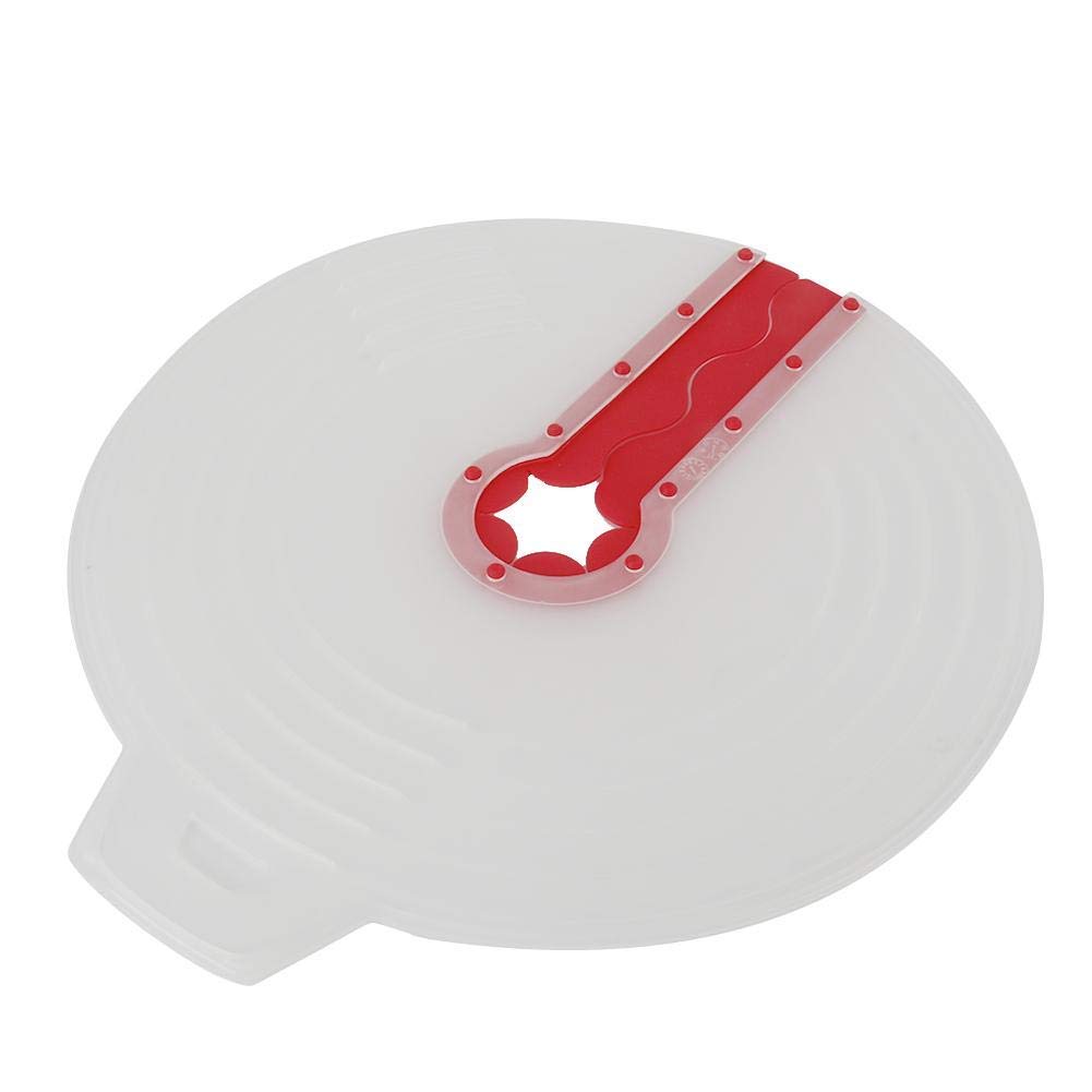 Anti-Splashing Anti Spill Lid Cover Screen Guard Silicone Egg Bowl Lid with Handle for Egg Bowl Whisk Cooking Kitchen Tool