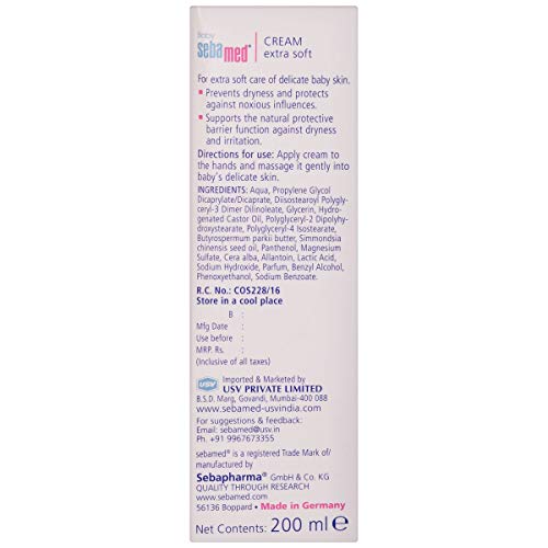 Image of Baby Sebamed - Tube of 200 ml Cream