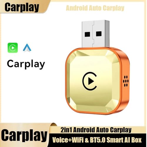Adaptador Android Auto Inalámbrico para Viajes Familiares con Asistente de Voz Inteligente 5
