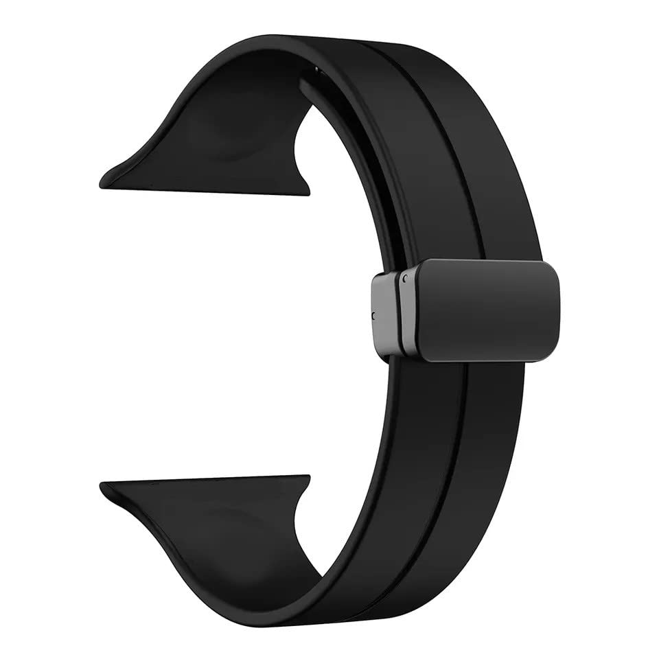 HUMBLE Magnetic Watch Strap Compatible with 42mm/44mm/45mm/49mm, Soft Silicone Sports Wristband for Watch Series 7/6/5/4/3/2/1/SE (Watch Not Included) (B0BX9DF5RG) Amazon Price History, Amazon Price Tracker
