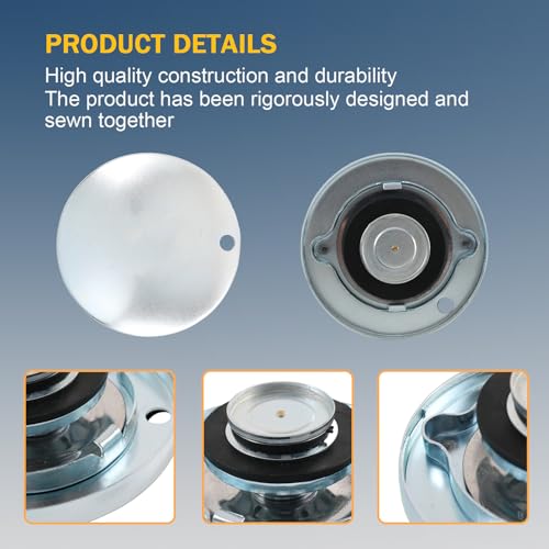 DICMIC Transfer Tank Vented Cap, Venting Pressure Tank Cap for 2 Inch Base, Diesel Fuel Tank Cap Fit for Diesel Transfer Tank, Fuel Transfer Tank & Vented Fuel Storage Tank - Image 3