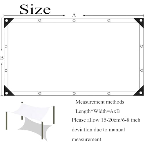 Bâche transparente étanche avec œillets 120g/m² extérieure 3x7m