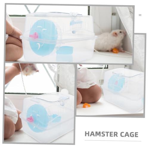 Toddmomy Gaiola externa para hamster gaiola externa para animais de estimação gaiola de mouse para r
