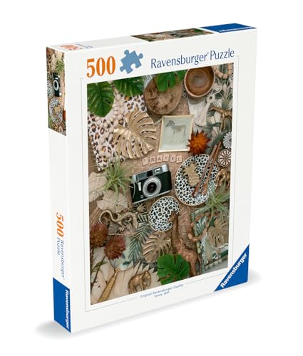 Ravensburger - Puzzle Adulte - Puzzle 500 pièces - Nature Morte Vintage - Adultes et Enfants à partir de 12 Ans - Puzzle de qualité supérieure - Design & Tendances - 12000237