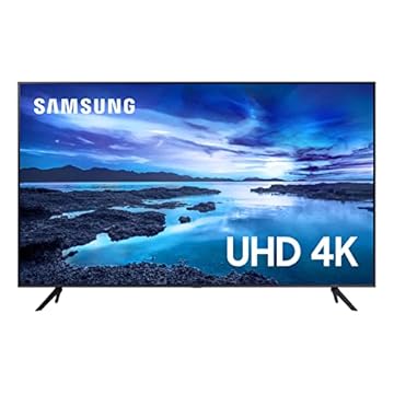 Smart TV LED 55' 4K UHD Samsung UN55AU7700 - Wifi, HDMI
