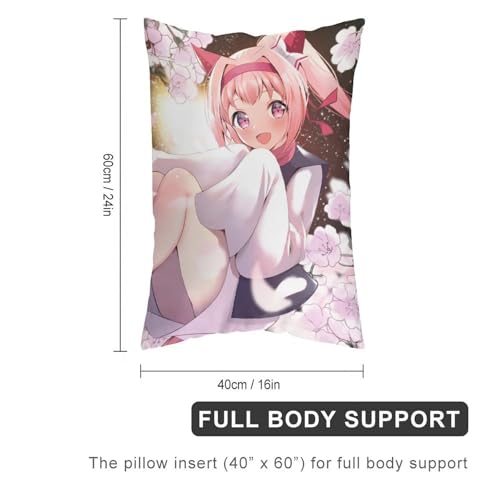 枕カバー ハルウララ ピローケース 60cm*40cm まくらカバー 寝具カバー ファスナー式 抱き枕 クッション 吸汗速乾 静電気対策強化 ソファクッションカバー 快適 肌に優しい 軽量 柔らかい ホテル品質 四節通用 家庭用 アニメ キャラクター グッ