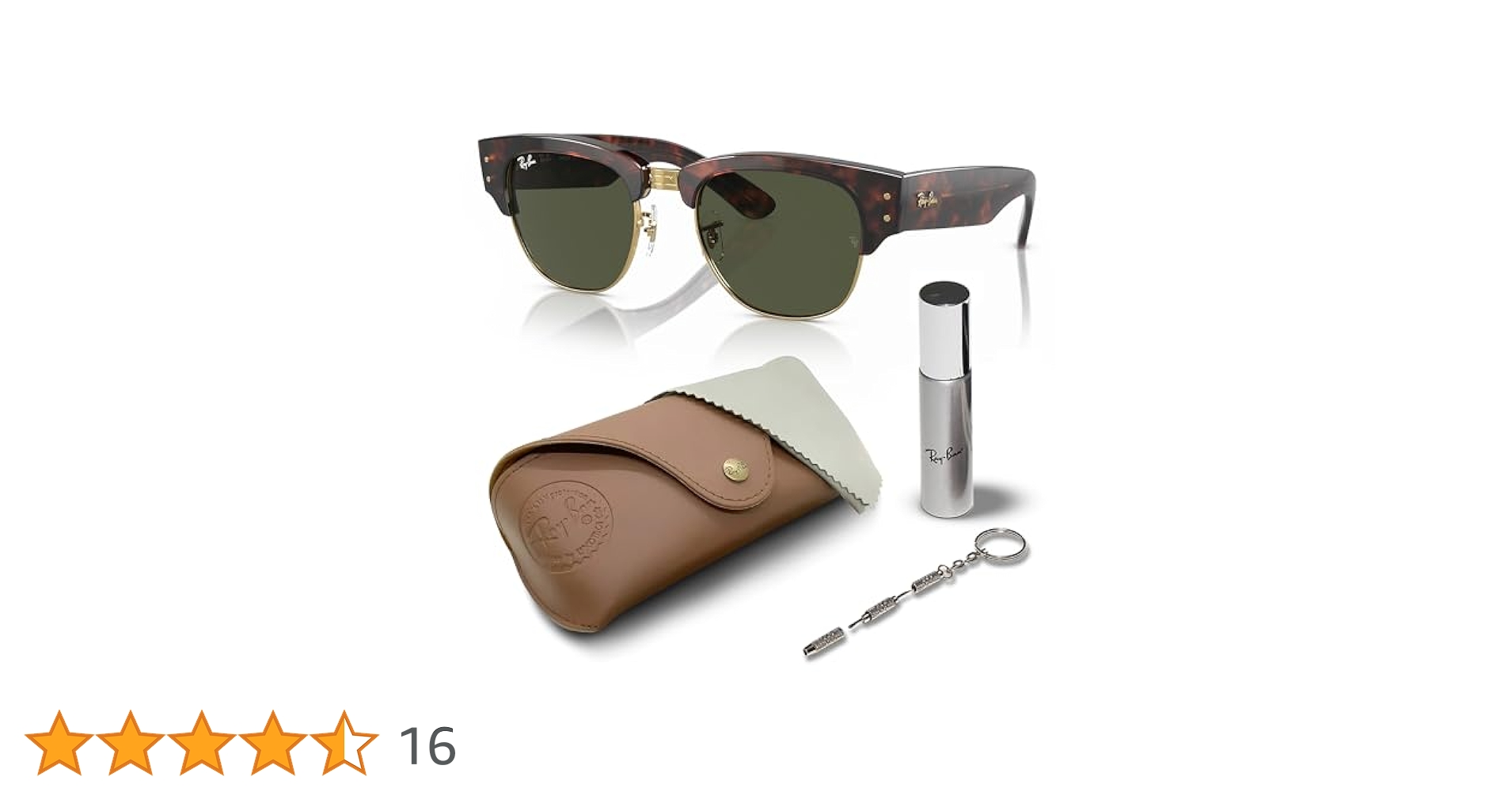 【めぐもえ（プロフ必読） 】Ray-Ban サングラス CLUBMASTER（Ray-Ban） Ray-Ban レイバン サングラス MEGA
