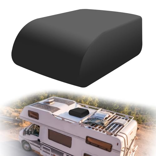 GECIC RV Camper Air Conditioner Cover Trailer AC Covers for RV Roof Unit Compatible with RecPro TOSOT FOGATTI 16K Coleman Mach RV Air Conditioner Winter Covers for Outside - RV A/C Cover for Roof