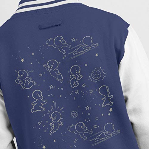 Casper The Friendly Ghost Varsity Jacket All+Every veste bomber homme - 4
