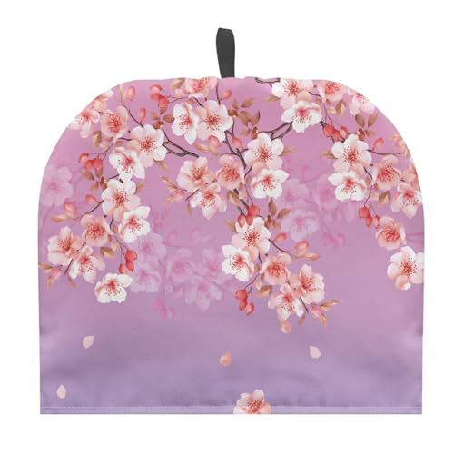 ZUXONGSY Cherry Blossom Tea Cozy for Teapot Insulated Pink Tea Cosy for Teapot Home Decoration Tea Pot Cozy for Keeping Warm for Women Gifts