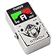 STRICH Stimmgerät für Gitarreneffektpedale mit großem Farbdisplay, präzisem chromatischem Drop-Tuning, 430-450Hz A4, True Bypass für Gitarren & Bass, Silber