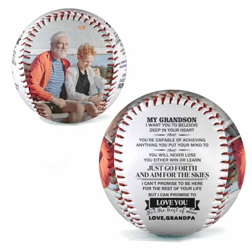 Artsadd Custom Baseball Gifts for Boys - Personalized Photo