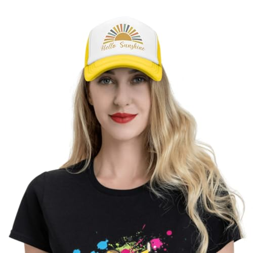 Image of Funny Trucker Hats,Trucker Hat Baseball Cap for Women Snapback Adjustable Hat Humor Gift Men