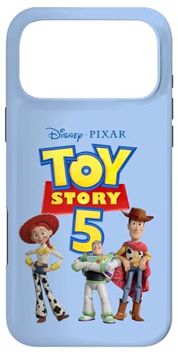 Coque iPhone 17 Pro Max Toy Story 5 Disney Pixar Trio Héros