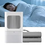 Materasso Raffreddato Ad Acqua Con Telecomando, Raffrescatore Per Letto Con 3 Livelli Di Velocità Del Vento, Letto Singolo O Matrimoniale, Per Chi Dorme Caldo,160×70cm