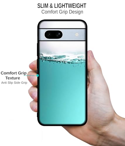 Image of Half Fill Design Premium 2D Printed Metal Back Case Cover for Google Pixel 7A 5G