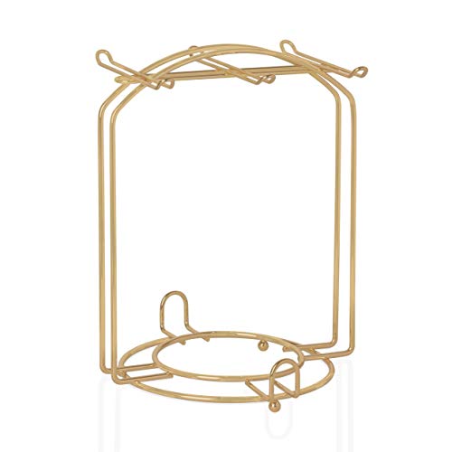 Stainless Steel Wire Rack Display Stand Service for Tea Cups,Bracket by Pukka Home +(Display Stand)