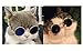 2pcs Random Color Small Cat Kitten Glasses Pet Glasses Dog Sunglasses Pet Supplies Kittens Pet Sunglasses 3 cm/1.1 Inch Cosplay Costume Photos Props