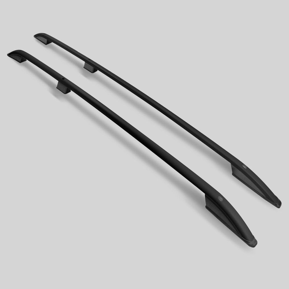 CHROMEMASTER | Barras Portaequipajes, Rieles de Techo Compatible con Peugeot Rifter L2 Largo 2021+; Se Utilizan para el Montaje de Portaequipajes de Techo, Cajas de Techo o Portabicicletas; Aluminio