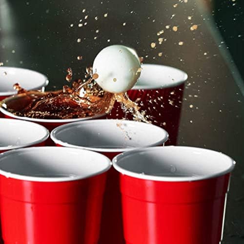 Miniatura 4 de Juego completo de Beer Pong  24 tazas y 4 bolas  Juego de beber #1 de Estados Unidos, reutilizable
