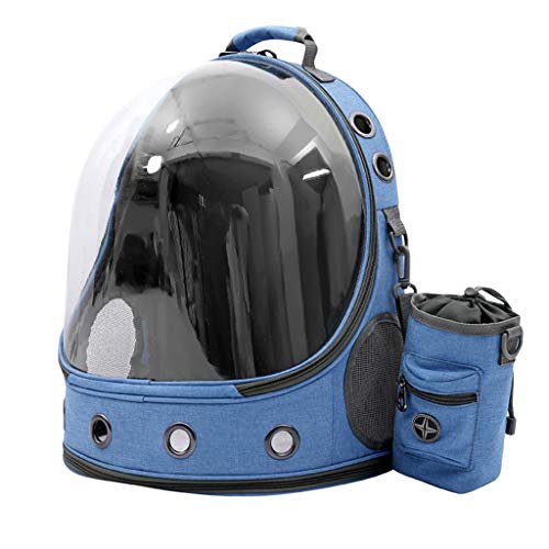 Preisvergleich Produktbild Kcnsieou Astronauten-Kapsel-Reisetasche, atmungsaktiv, für Haustiere, Katzen, Welpen, Welpen, Welpen, Reise, Spaziergänge, Wandern und zum Aufhängen