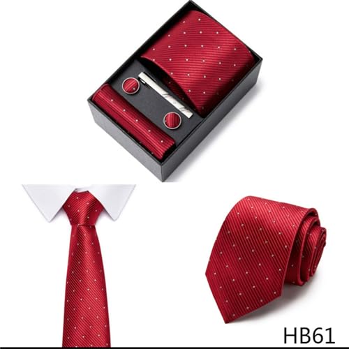 Set de corbatas para hombre con accesorios miniatura 3