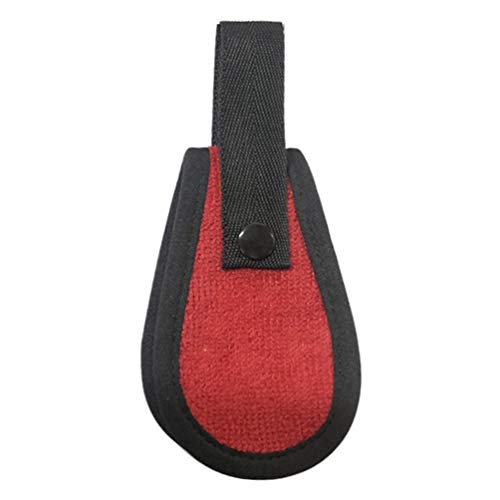 Amosfun Acessório de manutenção de bola de golfe para limpeza de bola de golfe vermelho