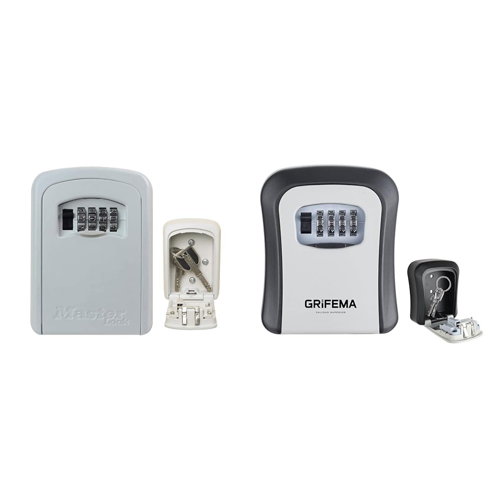 Boite a clef blanche discrete pour location saisonniere et maison