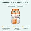 MULTIVITAMINICO JUNIOR, 60 Gommose Supergelée Gusto Arancia – Integratore per Bambini con Vitamine A, C, D, E, B6, B12 e Zinco - Supporto Energetico e Immunitario - Protezione da Stress Ossidativo