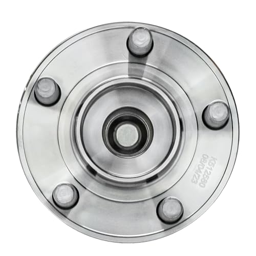 Image of Detroit Axle - FWD Rear 2pc Wheel Bearing Hubs for Ford Edge Lincoln MKX Continental Nautilus, 2 Wheel Bearing & Hubs Assembly Replacement
