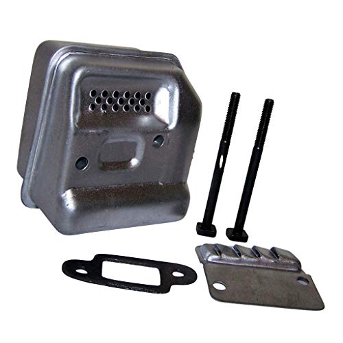 Perfeclan Chainsaw Muffler Exhaust Set Fit for STIHL 017 018 MS170 MS180 Chainsaw Durable Replacement Parts Garden Improvement