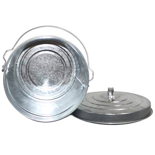 Caneca de Basura de Acero Galvanizado 6 Galones miniatura 5