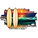 Stickers muraux Surf planches océan coucher de soleil plage mur Art autocollants décalcomanie vinyle chambre poster Tableaux muraux Déco 50x70cm