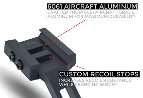 Monstrum H-Series Offset Picatinny Scope Rings | 30 Mm Diameter #TOP2