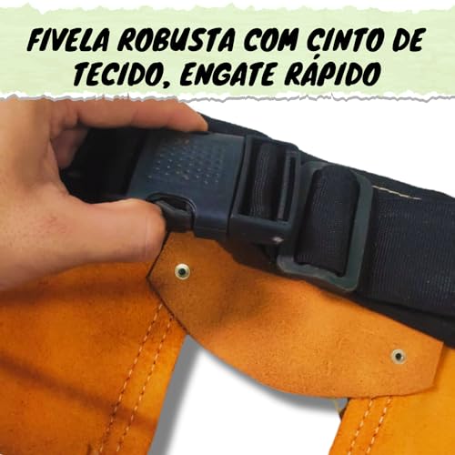 Arriata Cartucheira Cinto Carpinteiro Marceneiro 11 Bolsos Carrega Ferramentas Cintura Organizador E