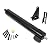 Ideal Security 9700 Heavy Touch & Hold Storm and Screen Door Closer, 11.5", Black