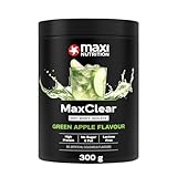 MaxiNutrition MaxClear Apfelringe (Green Apple), Clear Protein, 300 g, 80% Eiweiß, Zero, zuckerfrei, zur Anmischung eines erfrischenden Whey Isolat Protein Eistee, ohne künstliche Aromen