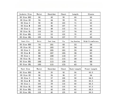 Men's Casual 3 Piece Suit Blazers Jacket Vest Pants Business Wedding Slim Formal Coat Trousers Outfit4