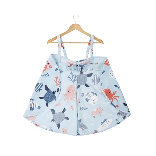 Image of Wakefit Nursing Pillow with Cape for Breastfeeding & Baby Care | 5 in 1 Feeding Pillow with 100% Cotton Removable Cover | Super Soft & Machine Washable | Coral Dive