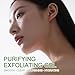 Purifying Exfoliating Gel - Green Tea Gentle Exfoliate Deep Cleansing, Exfoliating Gel for Face Moisturizing, Facial Scrub for All Skin Types, Cleans Dirt & Oils Skin Care (Green, 1Pcs)