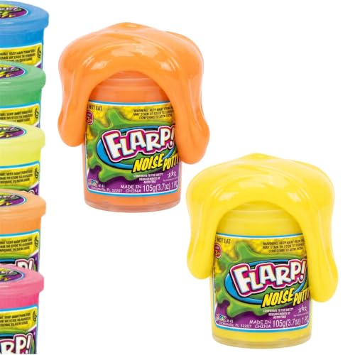 JA-RU Flarp Farting Noise Putty Fidget Toy (2 Pack) 10041-2p