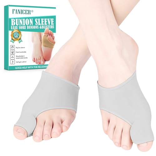 Sikeydels Corrector de Juanetes,Calcetines Hallux Valgus,Calcetines para Alivio de Hallux Valgus,Calcetine Corrector de Dedo Gordo,Endereza el Dedo Gordo del pie para Hombre y Mujer,Gris