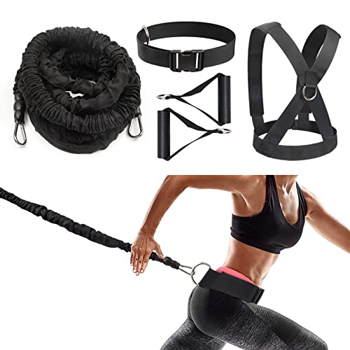 Sunsign Bungee Resistance Training Band Set, Long Resistance Band, Lateral